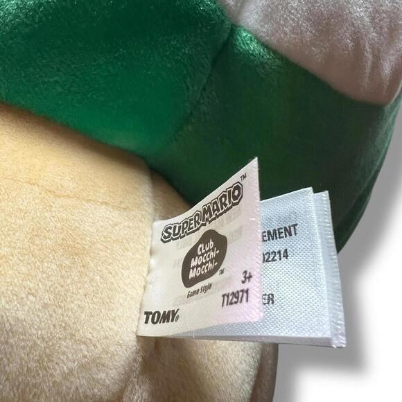 Club Mocchi Mocchi Super Mario Plush Lot – Goomba, 1-Up Mushroom & Yoshi Egg 15” - Picture 8 of 9